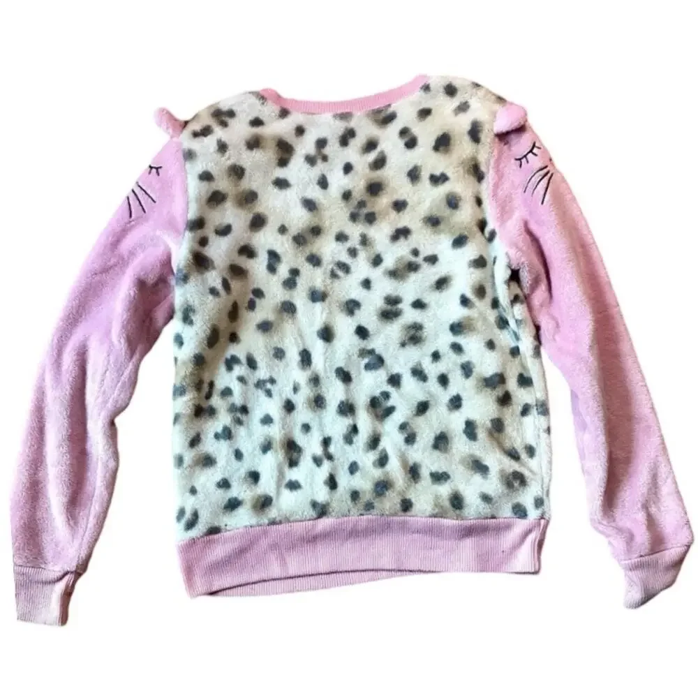 Cat Naps Warm Plush Pajama Set